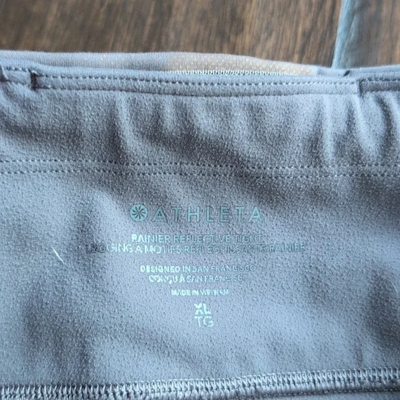Athleta Rainier Reflective Tight Leggings - Women's XL - Picture 5 of 9
